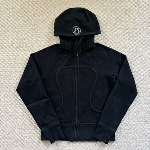 lululemon Black Full-Zip Hoodie size 6